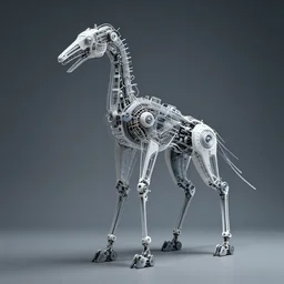 a biomechanical cyber strandbeest by theo jansen