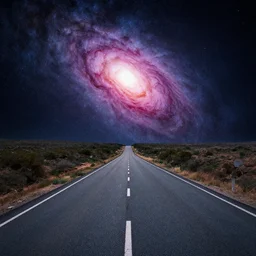 an endless cosmic road to nowhere at the beginning of time