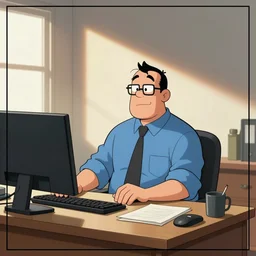 Dilbert office worker comic Scott Adams classic comic strip