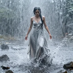 and yes they will forget about those moments dazed as a sundress removing the persephone from a chrome thrashing hull. thick and unrelenting, the rain pours with a thundrous plod. thick and restless and withheld from soundless synchronicities by the spiraling spiraling (pirouetting) spiraling bird diaries can't take the hum of the machinery. can't take the portrait flurry of a rain dance by pixiv artist nuanced and anime style. trending on pixiv.