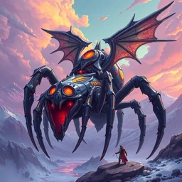 mount epic flying spider tanks screenshot world of warcraft mounts worldboss fantasy comics that looks like it is from borderlands by jesper ejsing, by rhads, makoto shinkai alena aenami artworks in 4 k beeple, thomas kinkade heartstone league of legends dofus overwatch