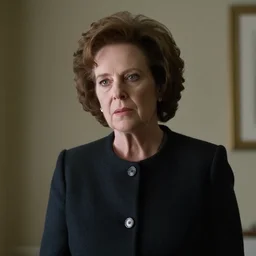 margaret thatcher in american psycho (2000)
