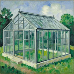 green house by robert delaunay