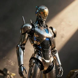 a cyborg that looks like krs - one