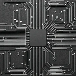 circuit proessor texture, seamless,4k resolution, photography, Substance material