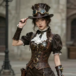 steampunk girl
