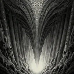 sketch descending the depths of the abyss magnificent, close up, details, sharp focus, elegant, highly detailed, illustration, by jordan grimmer and greg rutkowski, intricate, beautiful, trending artstation, pixiv, digital art