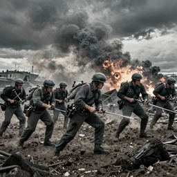 the war to end all wars detailed realistic HD 8k High Resolution