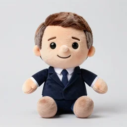 Bolsonaro plush toy, product photography