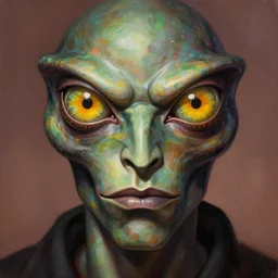close up sci - fi ari shaffir mf doom reptile eyes, lsd, elegant, highly detailed, centered, digital painting, concept art, smooth, sharp focus, illustration, artgerm, tomasz alen kopera, peter mohrbacher, donato giancola, joseph christian leyendecker, wlop, frank frazetta