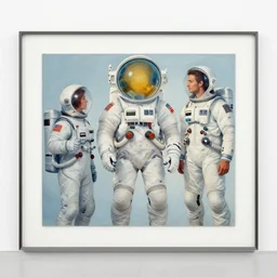 👨🏽🚀 🧬 by james c. christensen and maxfield parrish