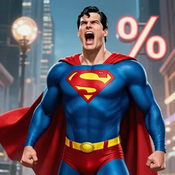 Superman yelling10%