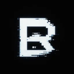 high definition sharp distorted pixels logo art cyber black background
