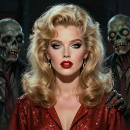 portrait of eighties cindy crawford as a zombie, 7 days to die zombie, fine art, award winning, intricate, elegant, sharp focus, cinematic lighting, highly detailed, digital painting, 8 k concept art, art by guweiz and z. w. gu, masterpiece, trending on artstation, 8 k