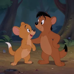 Screenshot from the animated Disney picture from 1943, directed by Clyde Geronimi