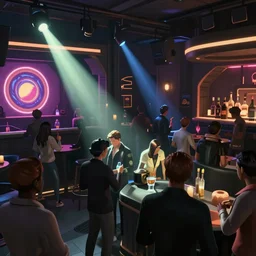 fps screenshot of a night club, sims