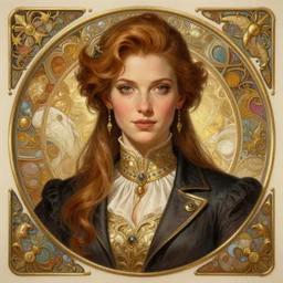 portrait of a newscaster, solarpunk, baldurs gate! intricate, elegant, highly detailed, ray tracing, digital painting, artstation, concept art, smooth, sharp focus, illustration, art by artgerm and greg rutkowski and alphonse mucha, 8 k