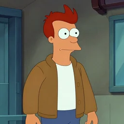 film still of alain delon in futurama ( 1 9 9 9 ), animated serie
