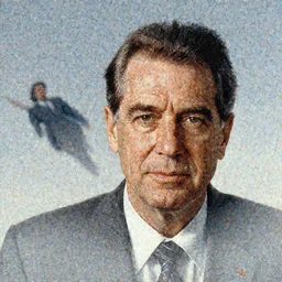portrait of richard nixon as god flying in the air, by charlotte grimm, natural light, detailed face, canon eos c 3 0 0, ƒ 1. 8, 3 5 mm, 8 k, medium - format print