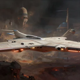 photographic view from a rich impartment in the star wars plane coruscant, beautiful matte painting, unreal engine 5, 8 k, trending on artstation, greg rutkowski, dramatic lighting