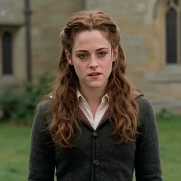 film still of kristen stewart as hermione grainger in harry potter ( 2 0 0 1 )