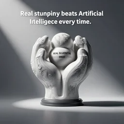Real stupidity beats artificial intelligence every time.