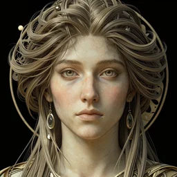 beautiful photographic by jeremy mann, only one head single portrait absurdly beautiful, elegant, ultrafine hyperrealistic detailed face, alphonse mucha, intricate linework, sharp focus, final fantasy, unreal engine, dramatic lighting, ethereal, 8 k