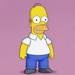 homer simpson as micky mouse