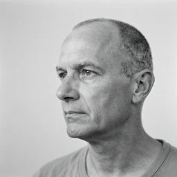 a black and white photo by Heinrich Brocksieper, 2000