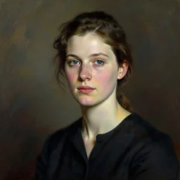 woman from minnesota by norman rockwell - n