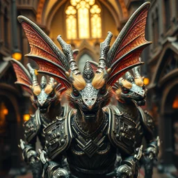 zoomed fom above portrait of tin toy fuzzy kaiju moth dragons wearing armour in victorian london, nicoletta ceccoli, mark ryden, lostfish, hyung tae, frank frazetta, depth of field, detailed and intricate gothic environment, 8 k resolution, hyperrealistic, octane render