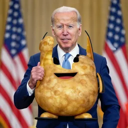joe biden as a potato