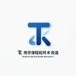 ( ( icon stylized logo for a research lab that studies distraction ) ), pictorial, brand identity, tatsuro kiuchi, victo ngai, kilian eng, hiroshi nagai, minimalist, vector art, popular on behance, [ [ award winning ] ]