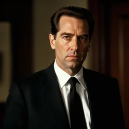 A still of  Richard Nixon in The Matrix