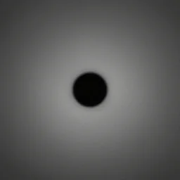 a black dot in the sky, black hole