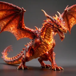 fire dragon, realistic, 8 k, extremely detailed, cgi, trending on artstation, hyper - realistic render, 4 k hd wallpaper, premium prints available, octane render, award winning, by greg rutkowski