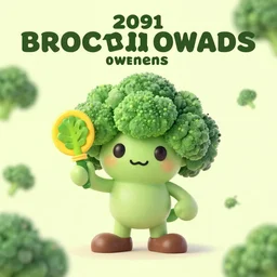 Gooby winning the 2091 Broccoli Awards