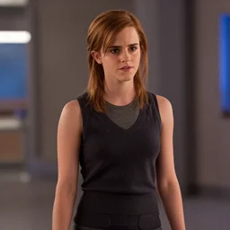 Movie still of Emma Watson in Ready Player One