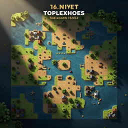 tilemap unity3d topdown action rpg 16px x 16px water land and houses