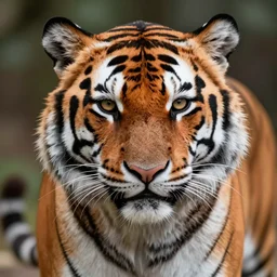 high detailed picture of a cute anime tiger, intricate detail, beautiful lighting