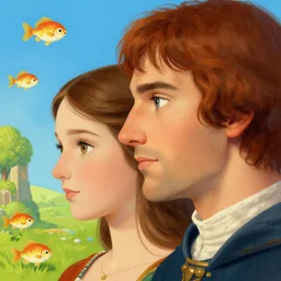 closeup profile medieval nicoletta ceccoli, mark ryden, lostfish, max fleischer face portrait of jack the ripper marriage portrait, hyper realistic, artstation, illustration, digital paint, matte paint, vivid colors, bright, cheerful, detailed and intricate environment