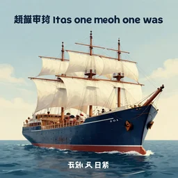 there once was a ship