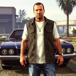 vecna in the style of grand theft auto