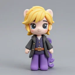 tyrion lannister is a cartoon character in my little pony, 3 d clay figure