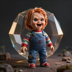 subdimensional, anti - prism, hyperprism, hypersphere screaming chucky doll
