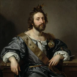 Baroque painting of Chuck Rock