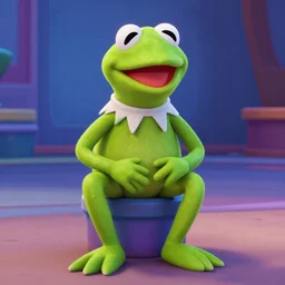 still of kermit the frog from fortnite