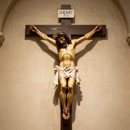 Elmo at the crucifixion of Jesus