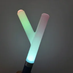 glowstick in the shape of a human arm