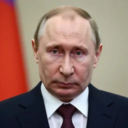 bearded putin